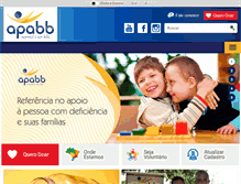 Tablet Screenshot of apabb.org.br